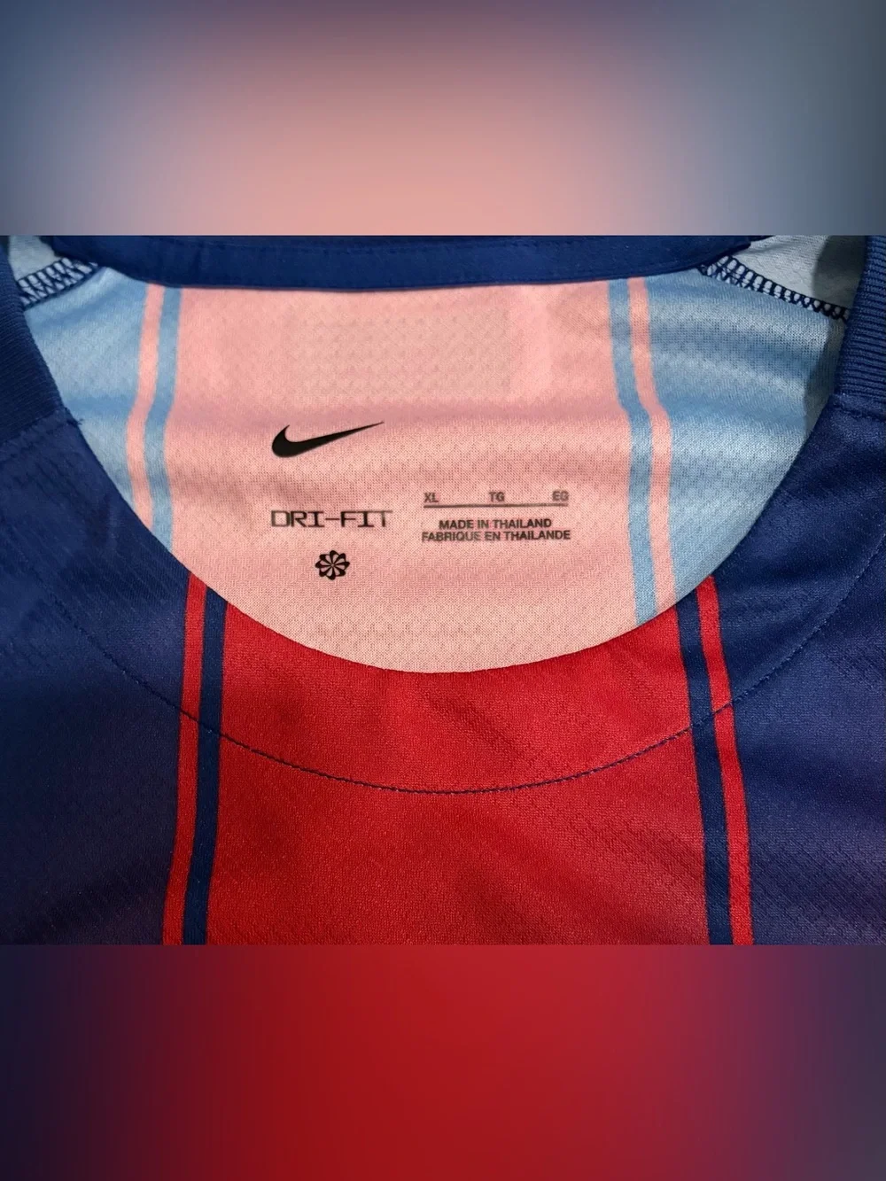 Nike Authentic FC Barcelona 2025/26 Home Soccer HJ4590-456 Jersey Men’s Sz: XL